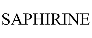 SAPHIRINE