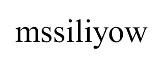 MSSILIYOW