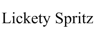 LICKETY SPRITZ