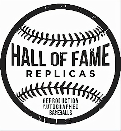 HALL OF FAME REPLICAS REPRODUCTION AUTOGRAPHED BASEBALLS