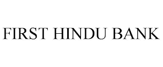 FIRST HINDU BANK