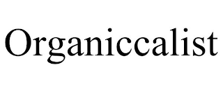 ORGANICCALIST