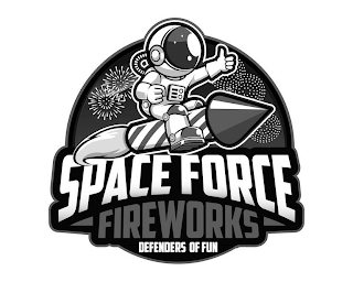 SPACE FORCE FIREWORKS DEFENDERS OF FUN