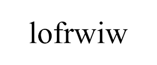 LOFRWIW