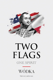 TWO FLAGS ONE SPIRIT WÓDKA 750 ML | 40% VOL.