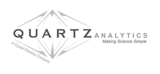 QUARTZ ANALYTICS MAKING SCIENCE SIMPLE A CRYSTAL FILTRATION COMPANY