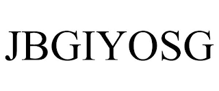 JBGIYOSG