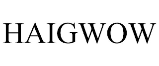 HAIGWOW