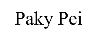 PAKY PEI