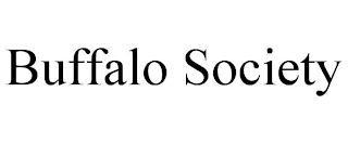 BUFFALO SOCIETY