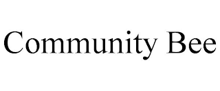 COMMUNITY BEE