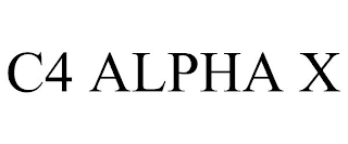 C4 ALPHA X