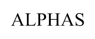 ALPHAS