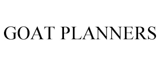 GOAT PLANNERS