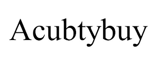 ACUBTYBUY