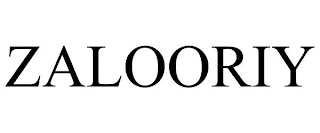 ZALOORIY