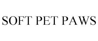 SOFT PET PAWS