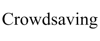 CROWDSAVING