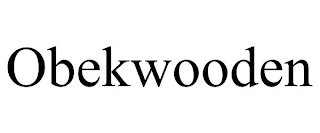 OBEKWOODEN