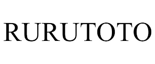 RURUTOTO