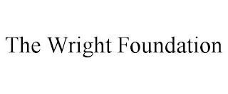 THE WRIGHT FOUNDATION