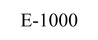 E-1000