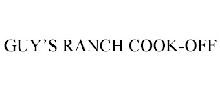 GUY'S RANCH COOK-OFF