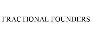 FRACTIONAL FOUNDERS