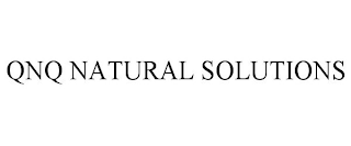 QNQ NATURAL SOLUTIONS