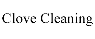 CLOVE CLEANING