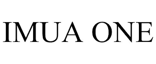 IMUA ONE