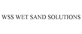 WSS WET SAND SOLUTIONS