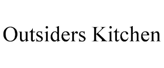 OUTSIDERS KITCHEN