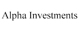 ALPHA INVESTMENTS