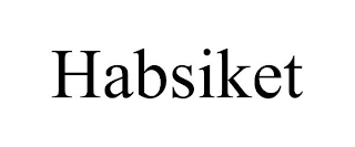 HABSIKET