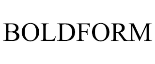 BOLDFORM