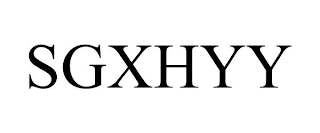 SGXHYY