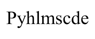 PYHLMSCDE