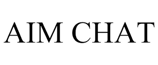 AIM CHAT