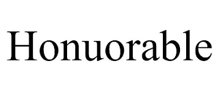 HONUORABLE