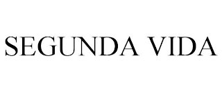 SEGUNDA VIDA