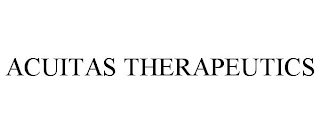 ACUITAS THERAPEUTICS