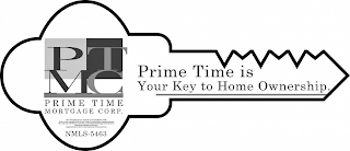 PTMC PRIME TIME MORTGAGE CORP. PRIME TIME IS YOUR KEY TO HOME OWNERSHIP.PRIME TIME MORTGAGE CORP. 275 ROUTE 22 EAST SPRINGFIELD NEW JERSEY 07081WE DO NOT OFFER UNQUALIFIED ACCESS TO CREDIT. SUBJECT TO UNDERWRITING AND APPRAISAL APPROVAL.WE ARRANGE LOANS WITH THIRD PARTY PRODUCERS.LICENSED RESIDENTIAL MORTGAGE LENDER BY THE NJ DEPARTMENT OF BANKING AND INSURANCE.REGISTERED BROKER BY THE NY STATE DEPARTMENT OF FINANCIAL SERVICES.NMLS-5463