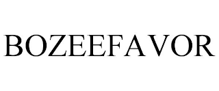 BOZEEFAVOR