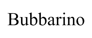 BUBBARINO