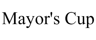 MAYOR'S CUP