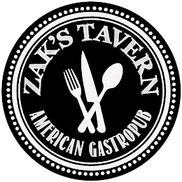 ZAK'S TAVERN AMERICAN GASTROPUB