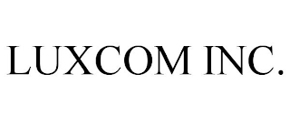 LUXCOM INC.