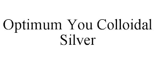 OPTIMUM YOU COLLOIDAL SILVER