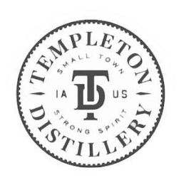 TEMPLETON DISTILLERY TD SMALL TOWN STRONG SPIRIT IA US